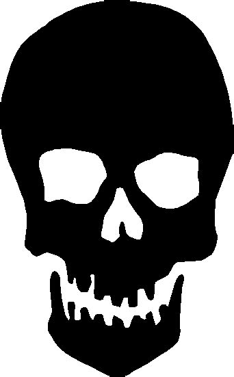 Skull Stencil Art