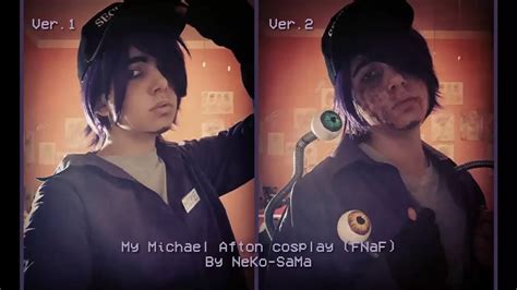 My Michael Afton cosplay FNaF [ Alive and Scooped versions ] - YouTube