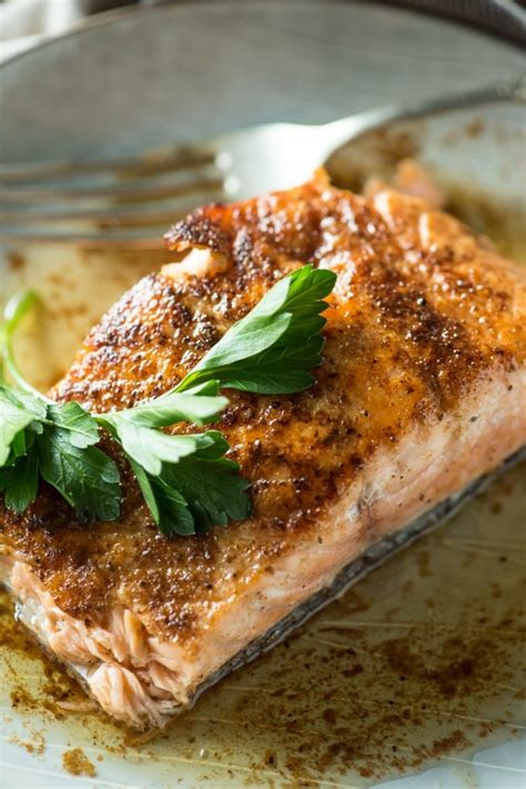 BEST Pan Seared Salmon Recipe - With a Lemon White Wine Sauce