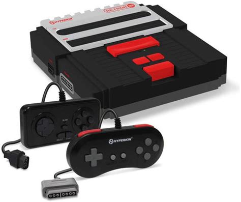 RetroN 2 2in1 Super Nintnedo SNES & NES Retro Video Game Twin Console ...