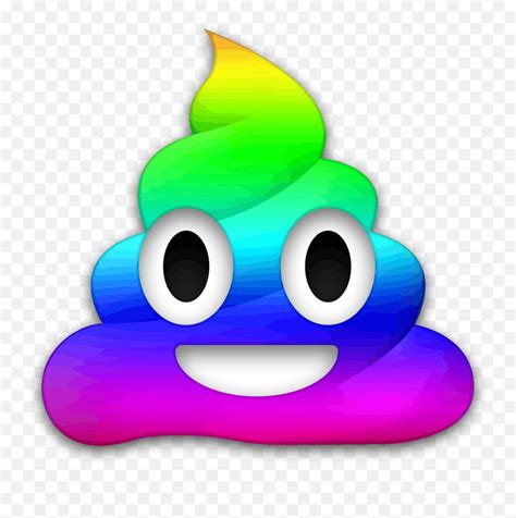 Galaxy Poop Emoji Wallpaper - Rainbow Poop Emoji Png,Cave Emoji - free transparent emoji ...