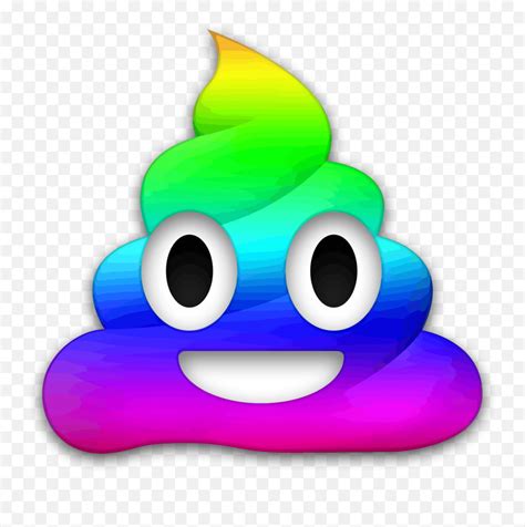 Galaxy Poop Emoji Wallpaper - Rainbow Poop Emoji Png,Cave Emoji - free ...