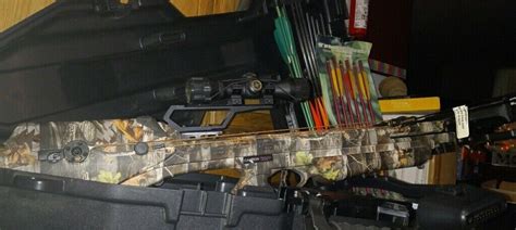 Barnett Raptor Pro STR 400fps Triggertech Realtree Crossbow - Camo (78005) 42609000098 | eBay