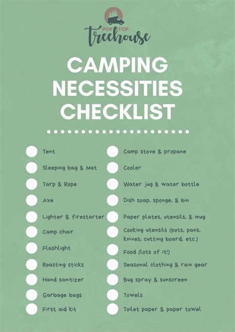 Camping Necessities for a Successful Camping Trip