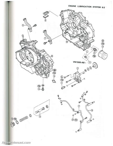 Used 1987-1999 Kawasaki Vulcan Vulcan Classic 1500 Motorcycle Service Manual