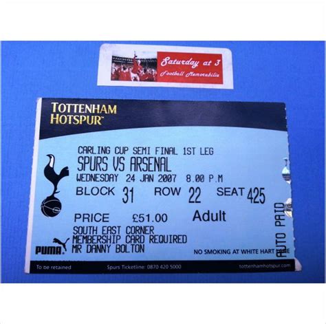 Tottenham Hotspur Tickets