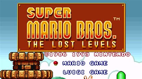 CGRundertow SUPER MARIO BROS.: THE LOST LEVELS for SNES / Super Nintendo Video Game Review - YouTube