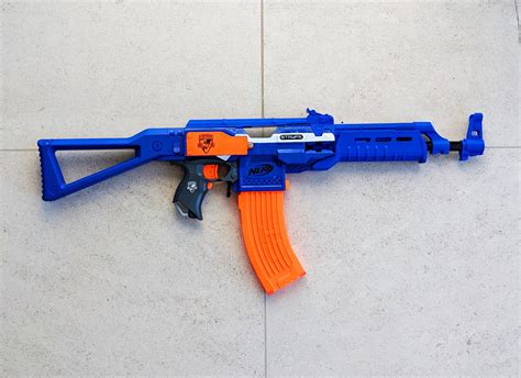 MODIFIED Full Auto Nerf AK-47 Stryfe from PDK Films 19 | Etsy