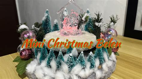 MINI CHRISTMAS BELEN FROM OLD AND SCRAP MATERIALS! 🎄🎅🏻 ️ (non ...