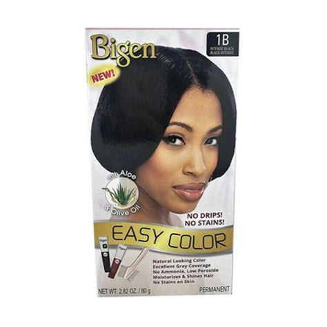 Bigen Easy Color Permanent Hair Color, Intense Black, 2.82 Oz - myotcstore.com