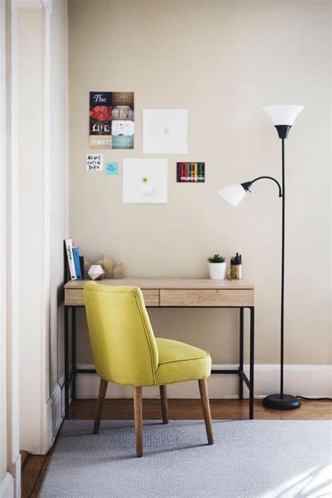 table, chair, desk, lamp, room, carpet, books, pens, posters, picture stickers | Pxfuel