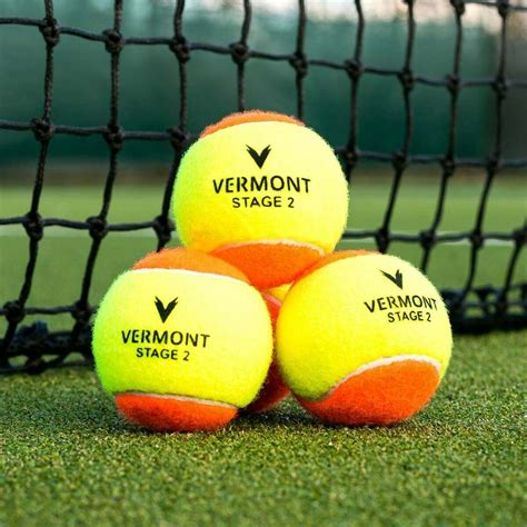 Vermont Mini Orange Tennis Balls (Stage 2) | Net World Sports