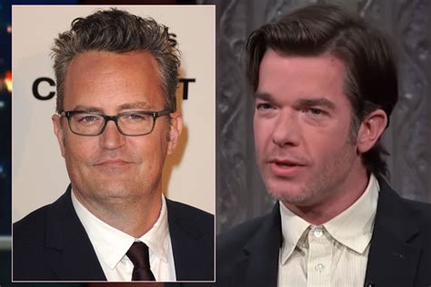 John Mulaney ‘Really Identified’ With Matthew Perry’s Addiction Story ...