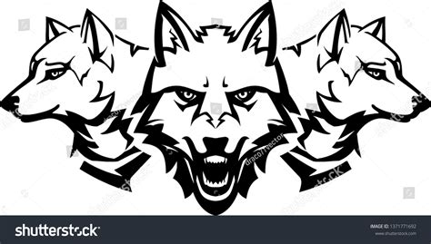 1,462 Wolf pack vector Images, Stock Photos & Vectors | Shutterstock