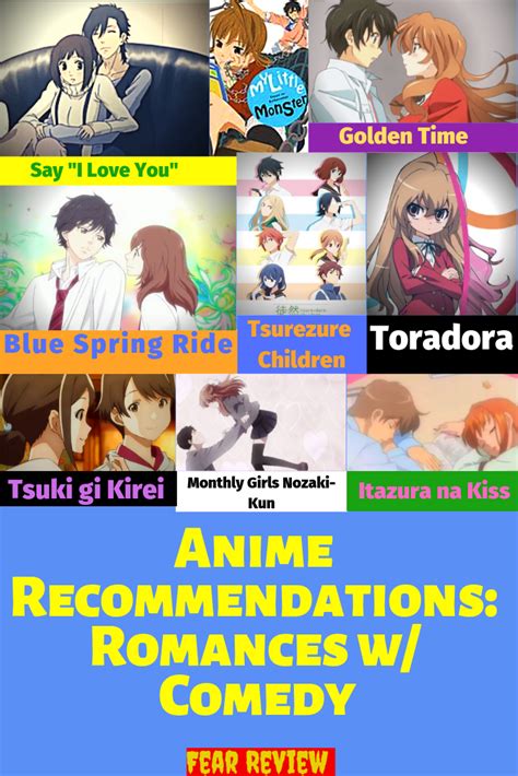 Best Romance Anime Recommendations | Anime romance, Romance anime recommendations, Comedy anime