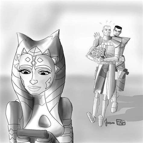 Rex X Ahsoka | Star Wars Artwork