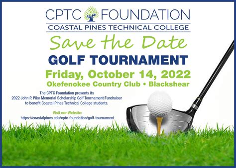 CPTC Foundation to Host Annual Golf Tournament Fundraiser | Coastal Pines Technical College