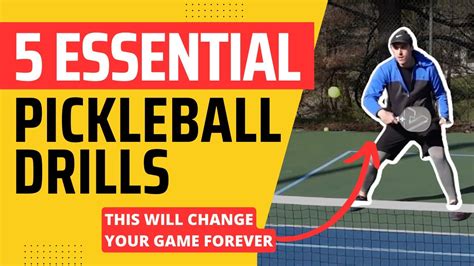 These 5 Pickleball Drills Will Change Your Game Forever (Ultimate Pickleball Drill List) - YouTube