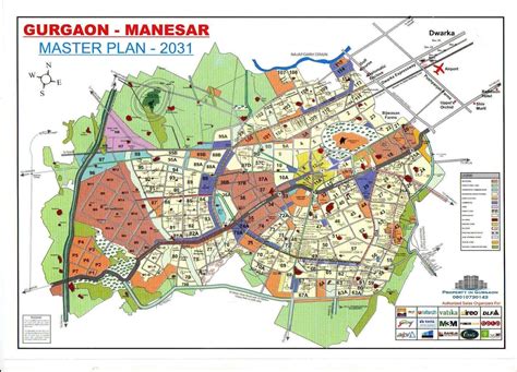 GURGAON, SOHNA CITY MAP and Master Plan 2031