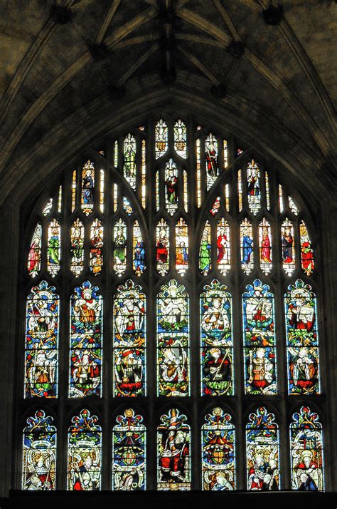 Winchester Cathedral, Stained Glass #1 Photograph by Dimitris Sivyllis ...