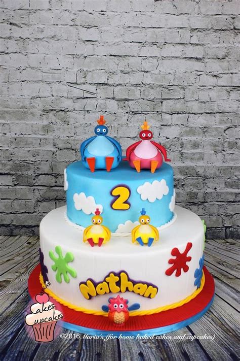 Twirly Woos Cake - Decorated Cake by Maria's - CakesDecor