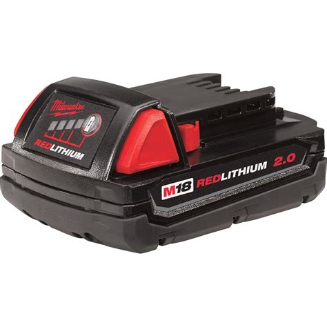 Milwaukee M18 RedLithium 2.0Ah Battery, Model# 48-11-1820 | Northern Tool + Equipment