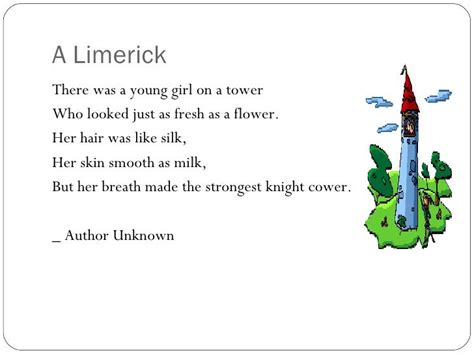 LIMERICK EXAMPLES - alisen berde