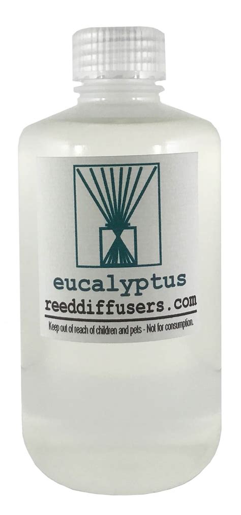 8 Oz Eucalyptus Fragrance Reed Diffuser Oil Refill Made in - Etsy