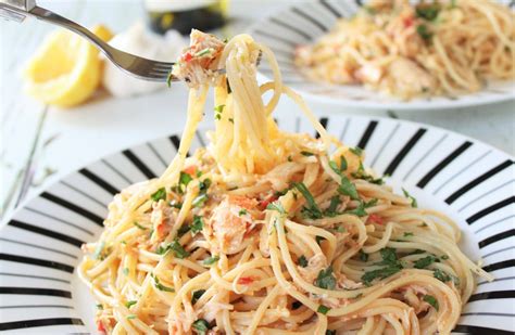 Recipe: Crab Linguine | Receta