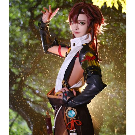 Game Genshin Impact Shikanoin Heizou Cosplay Costumes For Sales ...