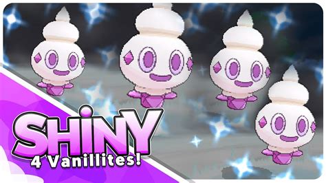 4 Live Shiny Vanillite Reactions! All in the same day! - YouTube