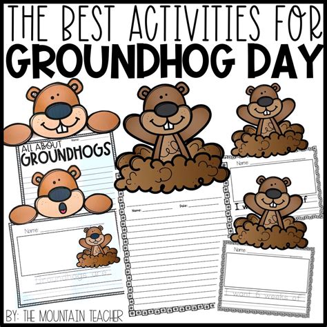 The Best Groundhog Day Activities for Classrooms - The Mountain Teacher