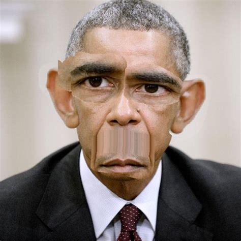 Barack Obama Funny Face