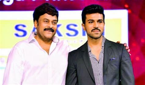 On megastar Chiranjeevi's Birthday, Son Ram Charan Wished Him with a video » News Live TV ...