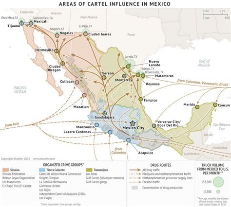 Visualizing Mexico’s drug cartels: A roundup of maps - Storybench