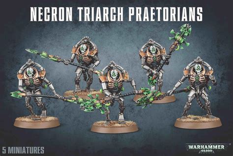 NECRON TRIARCH PRAETORIANS. - Gamemat.eu