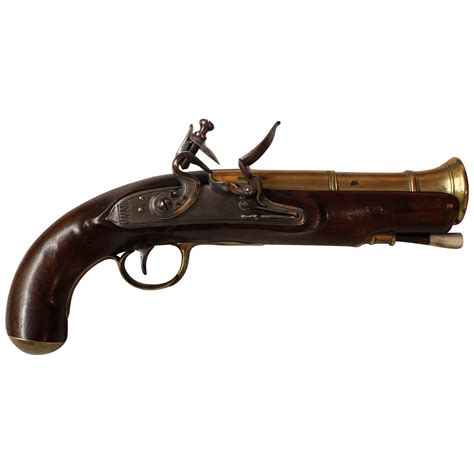 Late 18th Century New York Blunderbuss Pistol Made by J. Finch at ...