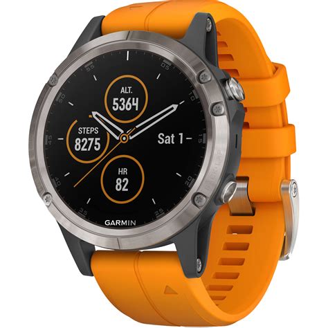 Garmin fenix 5 Plus Sapphire Edition Multi-Sport 010-01988-04