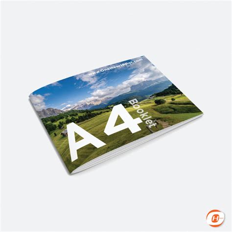 Book – A4 Landscape (210mm x 297mm) | One Heart Print