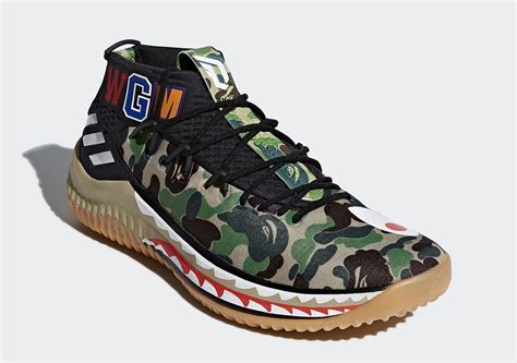 BAPE x adidas Dame 4 Detailed Look AP9974 + AP9975 Detailed Look ...