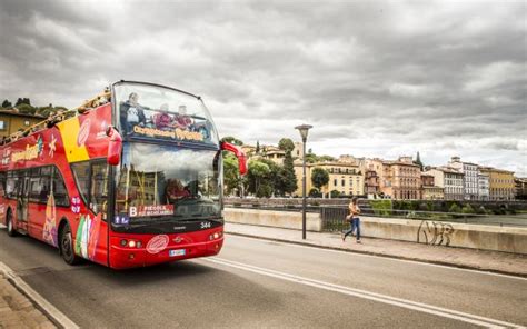 City Sightseeing Florence Hop-On, Hop-Off Tour & Pisa Walking Tour