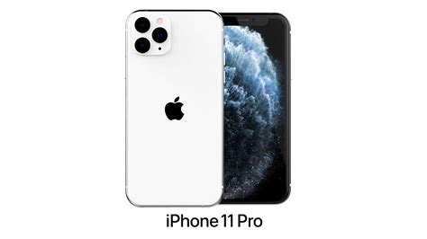 Apple iPhone 11 Pro Silver - 3D Model by rzo