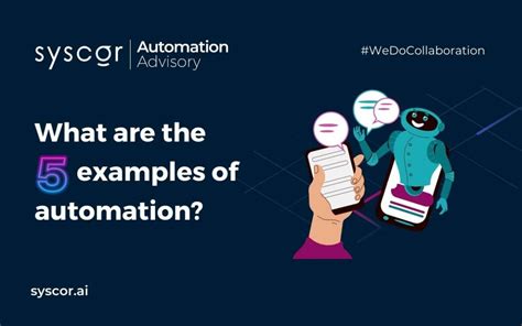 What are 5 examples of automation?