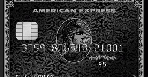 The American Express Centurion Card aka 'The Black Card' - ChargePlate - The Finsavvy Arena