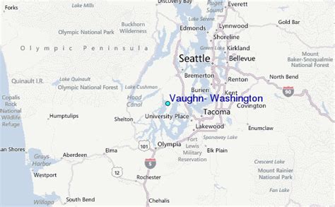 Vaughn, Washington Tide Station Location Guide