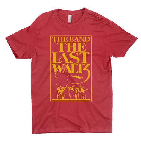 The Band T-Shirt | The Last Waltz Concert Poster The Band Shirt