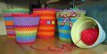 20 Free Crochet Flower Pot Patterns | DIY to Make
