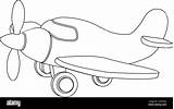 Aeroplane Cartoon Coloring Book Plane Airplane Stock Vector Image & Art  sketch template