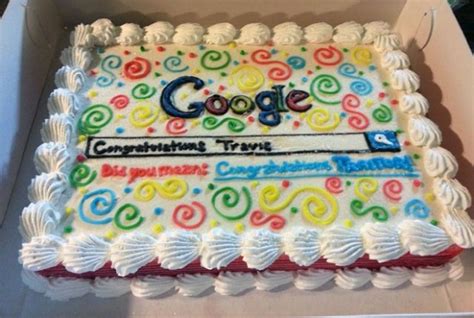 Google employee quits to work at Bing; his Google co-workers gave him this cake [Image] | dotTech