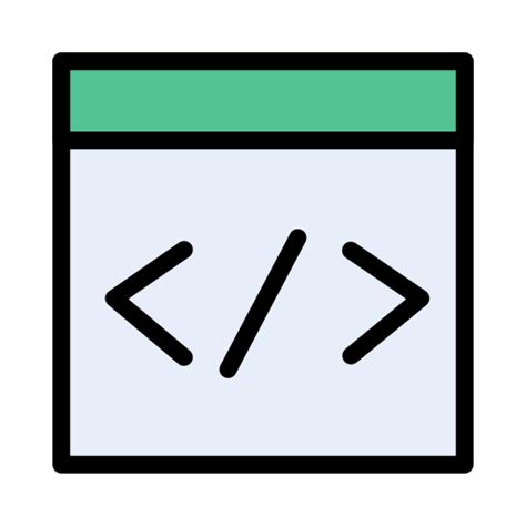 Programming Vector Stall Lineal Color icon